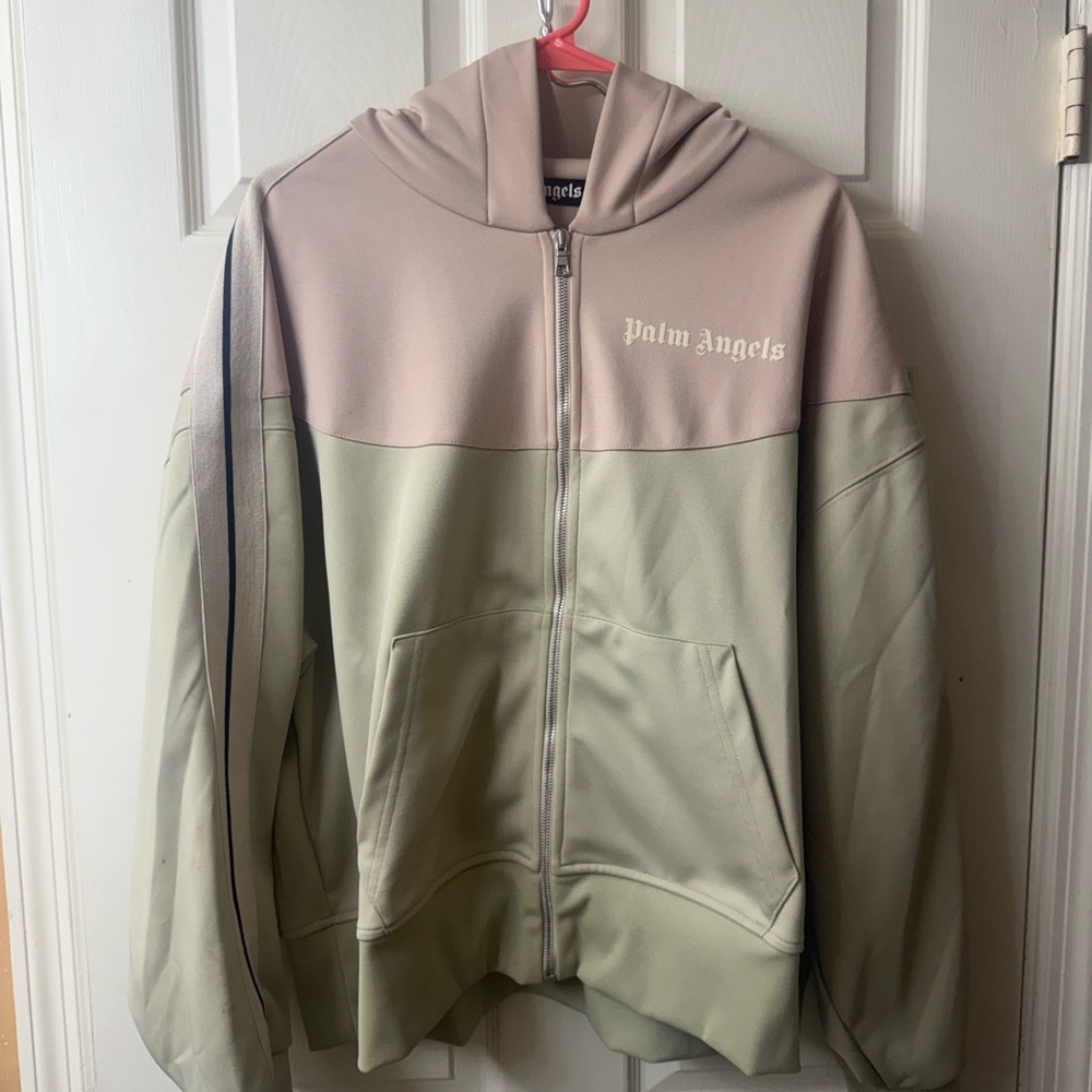 Palm Angels Beige Hoodie
